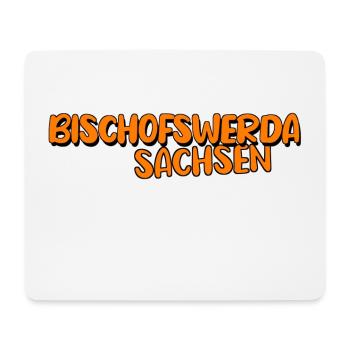 Bischofswerda - Mousepad (Querformat) - Weiß - Vorne
