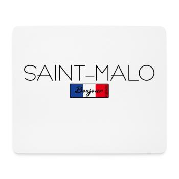 SAINT-MALO FRANCE HOLIDAY SUMMER PARTY (b) - Mouse Pad (horizontal) - white - Front
