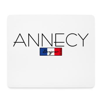 ANNECY FRANCE HOLIDAY SUMMER PARTY (b) - Mouse Pad (horizontal) - white - Front