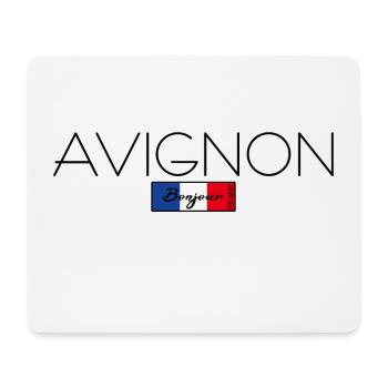 AVIGNON FRANCE HOLIDAY SUMMER PARTY (b) - Mouse Pad (horizontal) - white - Front