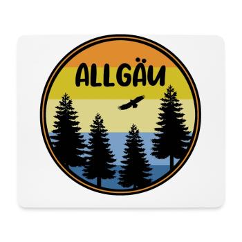 Allgäu - Mousepad (Querformat) - Weiß - Vorne
