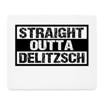 Delitzsch - Mousepad (Querformat) - Weiß - Vorne