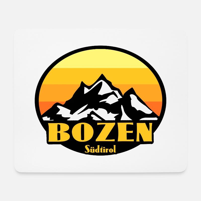 Bozen Südtirol - Mousepad (Querformat) - Weiß