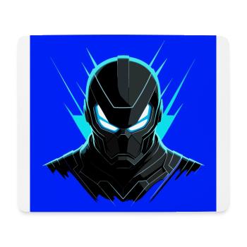 Wütender Roboter - Mousepad (Querformat) - Weiß - Vorne