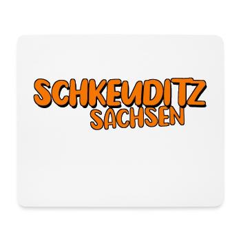 Schkeuditz - Mousepad (Querformat) - Weiß - Vorne