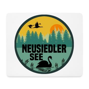 Neusiedler See - Mousepad (Querformat) - Weiß - Vorne
