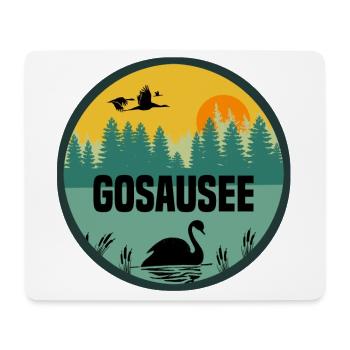 Gosausee - Mousepad (Querformat) - Weiß - Vorne