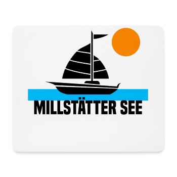 Millstätter See - Mousepad (Querformat) - Weiß - Vorne