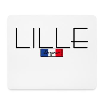 LILLE FRANCE HOLIDAY SUMMER PARTY (b) - Mouse Pad (horizontal) - white - Front
