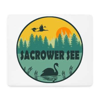 Sacrower See - Mousepad (Querformat) - Weiß - Vorne