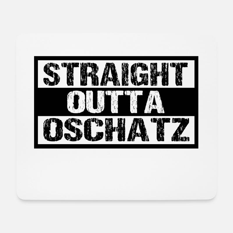 Oschatz - Mousepad (Querformat) - Weiß