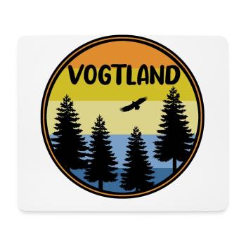 Vogtland - Mousepad (Querformat) - Weiß - Vorne