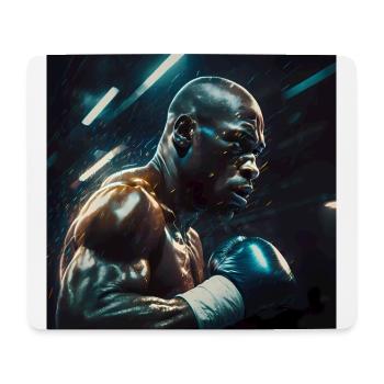 Boxsport Poster - Mousepad (Querformat) - Weiß - Vorne