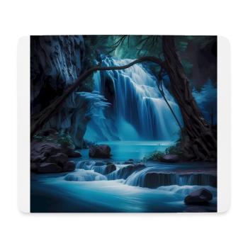 Waterfall - Mouse Pad (horizontal) - white - Front