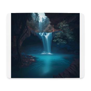 Waterfall - Mouse Pad (horizontal) - white - Front