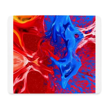 KI Kunstwerk - Mousepad (Querformat) - Weiß - Vorne