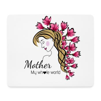 Blond - Mousepad (Querformat) - Weiß - Vorne