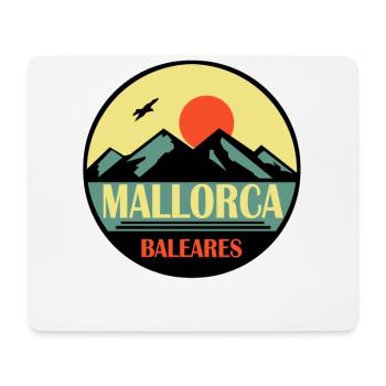 Mallorca Baleares - Mousepad (Querformat) - Weiß - Vorne