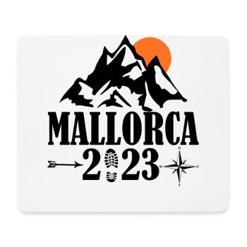 Mallorca 2023 - Mousepad (Querformat) - Weiß - Vorne