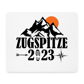 Zugspitze 2023 - Mousepad (Querformat) - Weiß - Vorne