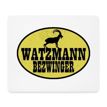 Watzmann - Mousepad (Querformat) - Weiß - Vorne