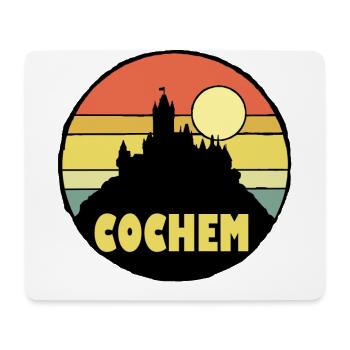 Reichsburg Cochem - Mousepad (Querformat) - Weiß - Vorne