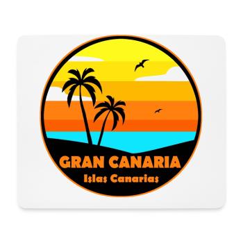 Gran Canaria - Mousepad (Querformat) - Weiß - Vorne