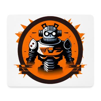 Evil Robot Club Series 01 - Mouse Pad (horizontal) - white - Front