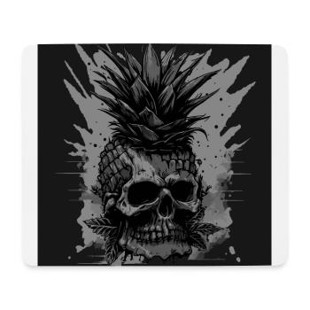 Ananas Punk effrayant - Tapis de souris (format paysage) - blanc - Devant