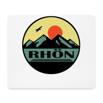 Rhön - Mousepad (Querformat) - Weiß - Vorne