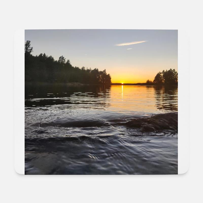 Midnight Motions - Mouse Pad (horizontal) - white