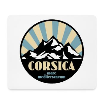 Corsica - Mousepad (Querformat) - Weiß - Vorne