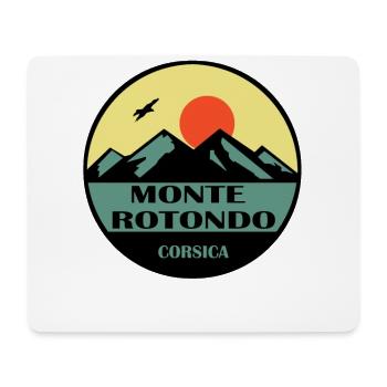 Monte Rotondo Corsica - Mouse Pad (horizontal) - white - Front