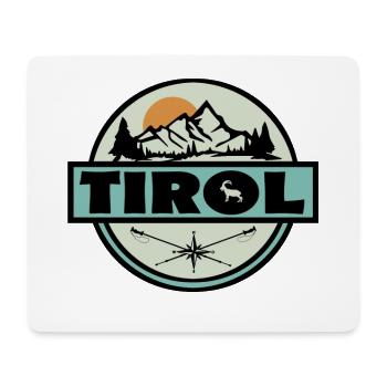 Tirol - Mousepad (Querformat) - Weiß - Vorne