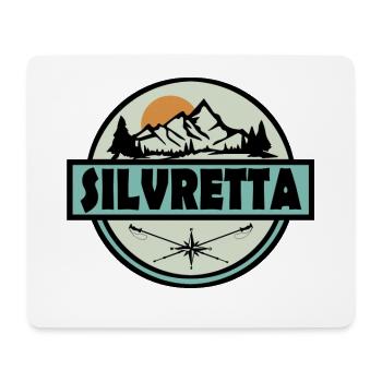 Silvretta - Mousepad (Querformat) - Weiß - Vorne