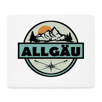 Allgäu - Mousepad (Querformat) - Weiß - Vorne