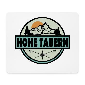 Hohe Tauern - Mousepad (Querformat) - Weiß - Vorne