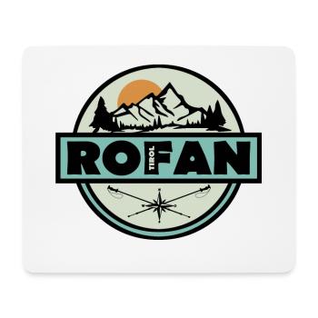 Rofangebirge - Mousepad (Querformat) - Weiß - Vorne