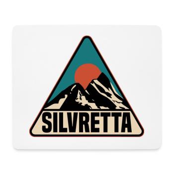 Silvretta - Mousepad (Querformat) - Weiß - Vorne