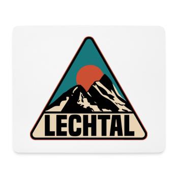 Lechtal - Mousepad (Querformat) - Weiß - Vorne