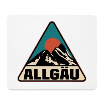 Allgäu - Mousepad (Querformat) - Weiß - Vorne
