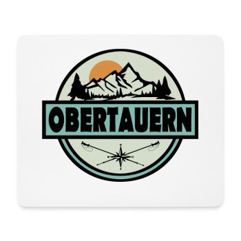 Obertauern - Mousepad (Querformat) - Weiß - Vorne