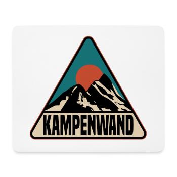 Kampenwand - Mousepad (Querformat) - Weiß - Vorne