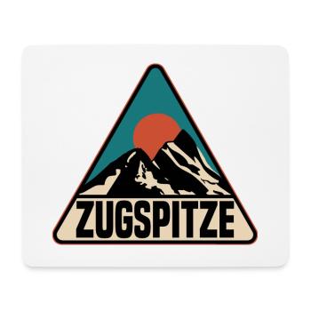 Zugspitze - Mouse Pad (horizontal) - white - Front