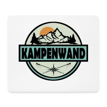 Kampenwand - Mousepad (Querformat) - Weiß - Vorne