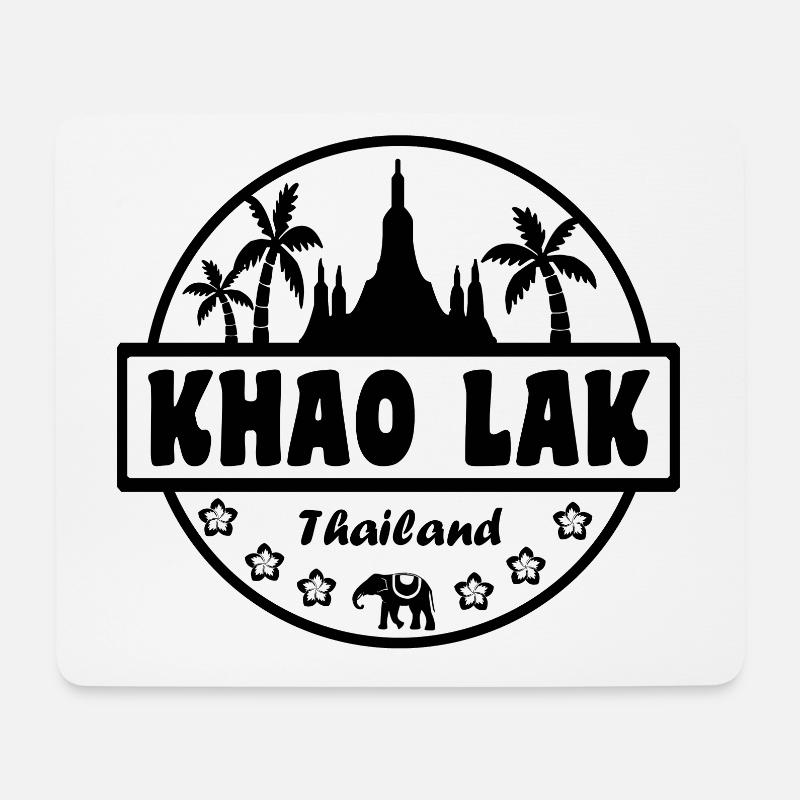 Khao Lak Thailand - Mousepad (Querformat) - Weiß