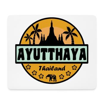 Ayutthaya Thailand - Mouse Pad (horizontal) - white - Front