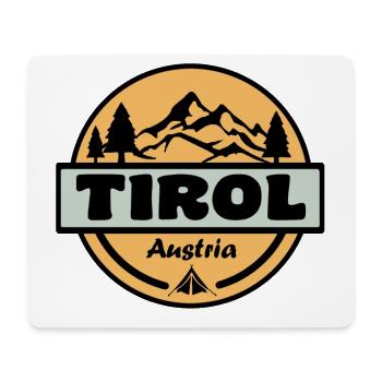 Tyrol - Tapis de souris (format paysage) - blanc - Devant