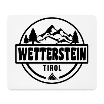 Wetterstein - Mousepad (Querformat) - Weiß - Vorne
