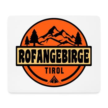 Rofangebirge - Mousepad (Querformat) - Weiß - Vorne